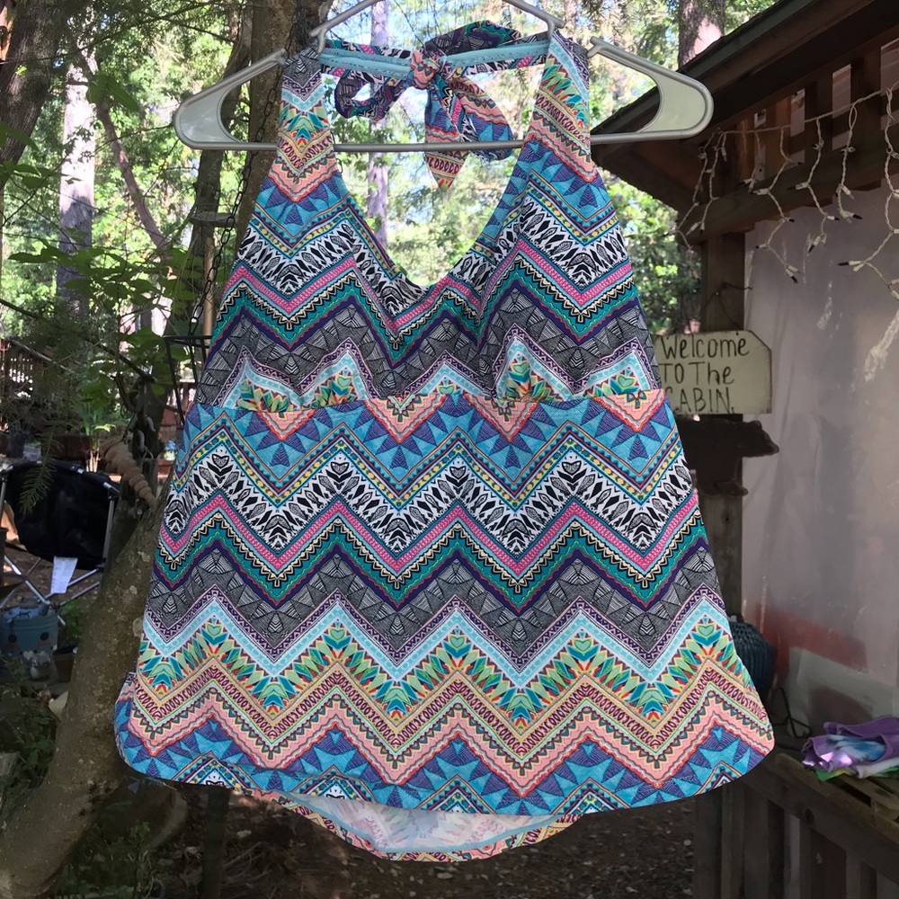 Halter Swim Top